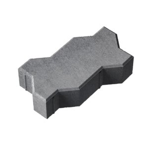 Stoneroc Uni 80 bruģis, 225x112.5x80mm, pelēks, 9m2 (palete)