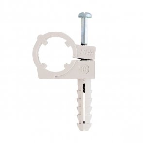 Friulsider CTN Крепление для кабелей и труб с дюбелем и шурупом , 12mm