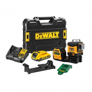 DeWalt Multilīniju lāzeris 18V, 3x360, zaļš