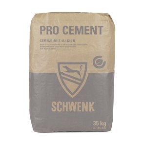 Schwenk PRO CEMENT Kompozītais portlandcements CEM II/B-M (S-LL) 42.5 R, 35kg