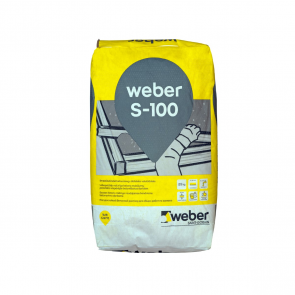 Weber S100 сухой бетонный пол-бетон Weber S100 Sausais betons-klons, 25kg.