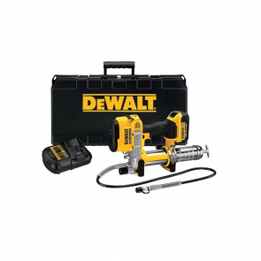 DeWalt Eļļošanas pistole XR, 18V, 400ml (+1x4.0Ah, lādētājs, koferis) DCGG571M1-QW