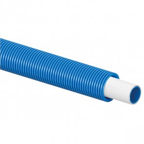 Uponor Uni Pipe PLUS Daudzslāņu caurule gofrā 20x2.25mm - 28/23mm, zila
