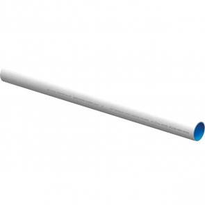 Uponor Uni Pipe PLUS Caurule stangās 16x2mm, balta