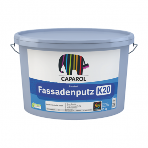 Caparol Capatect Fassadenputz Укрепленная силоксаном структурная штукатурка (творожок) Caparol Capatect Fassadenputz K15 Ar siloksānu stiprināts struktūrapmetums (biezpiens) 1.5mm, 25kg