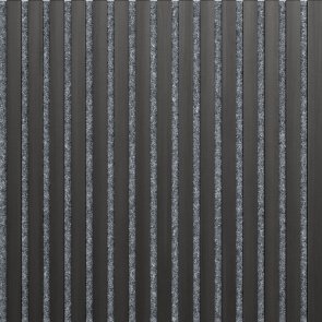 ILLI Marcato Акустическая стенная панель, фанерованная, серый фетр , 600x600x18mm, melns ozols