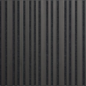 ILLI Tremolo Акустическая стенная панель, фанерованная, чёрный фетр , 600x600x18mm, ozols