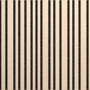 ILLI Tremolo Акустическая стенная панель, фанерованная, чёрный фетр , 600x600x18mm, osis