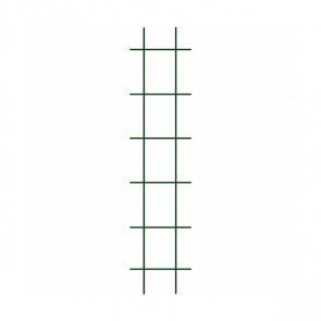 Vilmars Решетка для растений, зелёная 1.45x0.25m