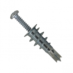 Index Дюбель для гипсокартона с шурупом, металлический , 13x32mm (100 шт.)