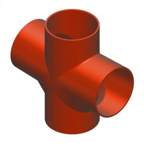 Duker SML Крестовина 88° , DN 100x50x50mm