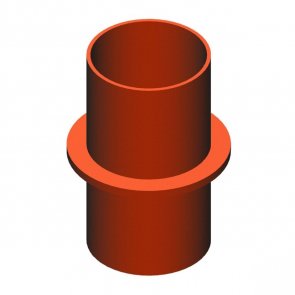 Duker SML Опорный фитинг для стояка без резины , DN 80mm