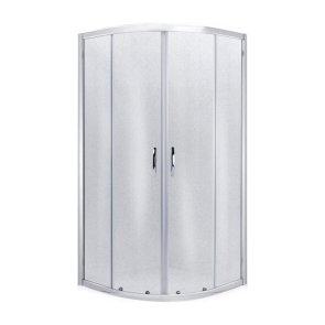 Vento Tivoli Душевая кабина без поддона, хромированный профиль, стекло Fabric , 80x80x185cm