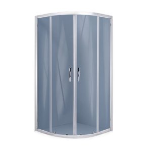 Vento Tivoli Душевая кабина без поддона, хромированный профиль, темно-серое стекло , 80x80x185cm