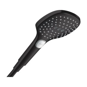 Hansgrohe Raindance Select E 120 Dušas klausule, 3 režīmi, d=120mm, matēta melna