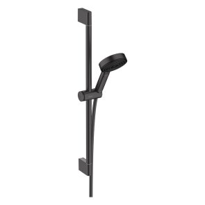 Hansgrohe Pulsify Select S 105 EcoSmart Dušas komplekts, 3 režīmi, 65cm stanga, matēts melns