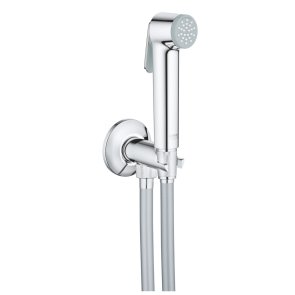 Grohe Tempesta-F Trigger Spray 30 Комплект душевой лейки с запорным вентилем и выходом из стены , 1250mm, hroms