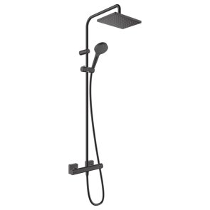 Hansgrohe Vernis Shape 230 Душевая система с термостатом , matēta melna