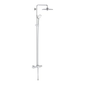 Grohe Euphoria System 260 Dušas sistēma ar termostatu vannas maisītāju, rokas duša Euphoria 110 Massage, hroms