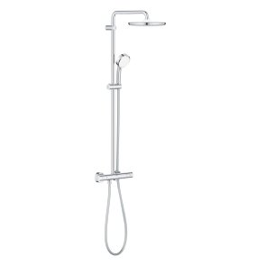 Grohe Tempesta Cosmopolitan System 250 Dušas sistēma ar termostatu, rokas duša Tempesta Cosmopolitan 100, hroms
