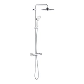Grohe Euphoria System 260 Dušas sistēma ar termostatu, rokas duša Euphoria 110 Massage, hroms
