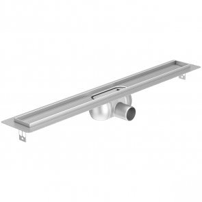 Aco ShowerDrain C, Dušas kanāls ar horizontālu atloku H=92mm, 130x985mm