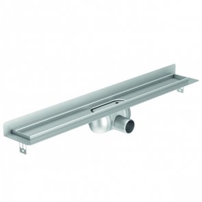 Aco ShowerDrain C, Dušas kanāls ar vertikālu atloku, H=92mm, 112x585mm