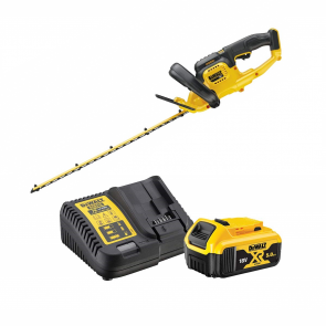 DeWalt Akumulatora Dzīvžoga šķēres XR, 18V (+1.5.0Ah, lādētājs) DCM563P1-QW