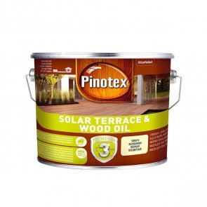 Pinotex Solar Terrace & Wood Oil Eļļa terasēm, dārza mēbelēm un fasādēm, bezkrāsains, 2.33L