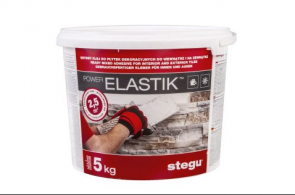 Stegu ELASTIK gatavā flīžu līme, balta, 7kg