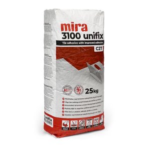 Mira 3100 unifix flīžu līme ar uzlabotu adhēziju (CT2), 25kg