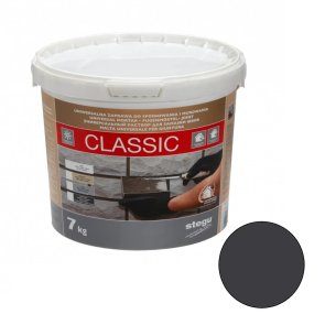 Stegu Classic Раствор для заполнения плиточных швов Stegu Classic Flīžu šuvotājs 7kg, grafits