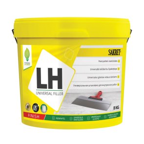 Sakret LH gatavā universālā nobeiguma špaktele iekšdarbiem, 8kg