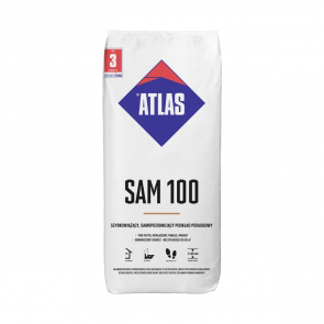 Atlas SAM 100 pašizlidzinošs zem grīdas maisījums (5-30mm), 25kg