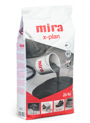 Mira X-plan самовыравнивающаяся смесь (2–50 мм) , 25kg