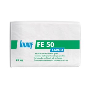 Knauf FE 50 Largo Самовыравнивающаяся универсальная ангидритная смесь для пола , 25kg