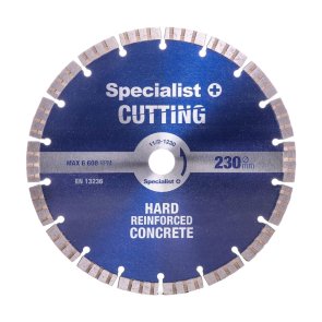 Specialist+ Premium Dimanta betona griešanas disks, 230x10x22,23mm