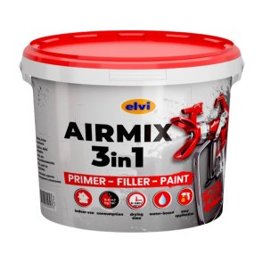 Elvi Airmix 3in1 Daudzfunkcionāls pārklājums bezgaisa uzklāšanai, 25kg