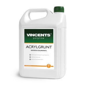 Vincents Polyline Acrylgrunt virsmas grunts, 5L