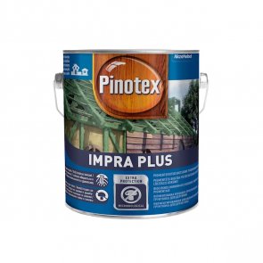 Pinotex Impra Plus Grunts, pigmentēts biocīda piesūcināšanas līdzeklis, zaļš 2.5L