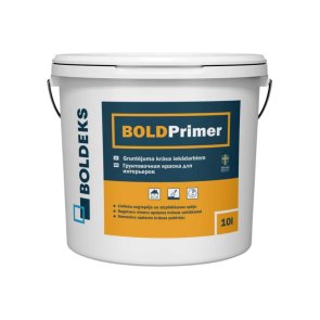 Boldeks BOLDPrimer Грунтовочная краска для внутренних работ , balta 10L
