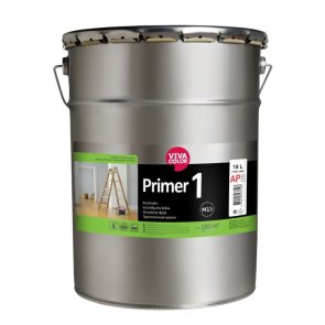 Vivacolor Primer 1 AP Грунтовочная краска на водной основе для внутренних работ , pilnīgi matēta, balta 18L