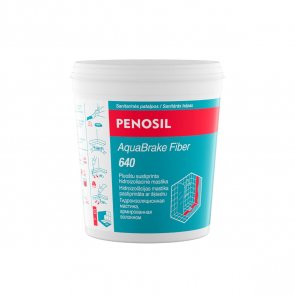 Penosil Premium AquaBrake Fiber Гидроизоляционная мастика, усиленная волокном , 1L