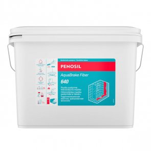 Penosil Premium AquaBrake Fiber hidroizolācijas mastika pastiprināta ar šķiedru, 14kg