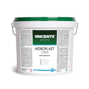 Vincents Polyline Hidroplast Cokol Vienkomponenta hidroizolācija ēku pamatu virzemes daļai 4kg