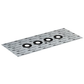 Alujet Floorjet Manschette MSE Cauruļu manšete grīdai Typ I, 4x45mm, 75x32cm