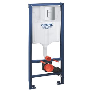 Grohe Rapid SL 3-in-1 Комплект, кнопка Skate Cosmo, хром (38732000), 113x50cm