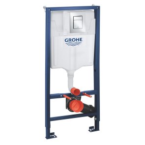 Grohe Rapid SL 3-in-1 Комплект, кнопка Skate Cosmo S, хром (37535000), 113x50cm