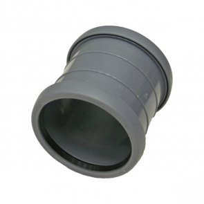 Pipelife Comfort PPHT Внутренняя канализационная ремонтная муфта , DN 75mm, pelēka