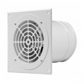 Europlast Sienas kantainais zemspiediena ventilators Ø160mm, metāla